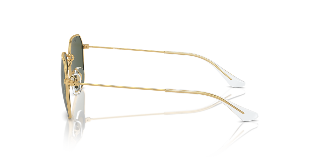 Ray-Ban RB9594S Kids XL (49 - 19) with Green lenses and Gold frame Ray-Ban RB9594S Kids XL (49 - 19) with Green lenses and Gold frame
