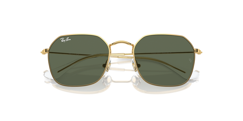 Ray-Ban RB9594S Kids XL (49 - 19) with Green lenses and Gold frame Ray-Ban RB9594S Kids XL (49 - 19) with Green lenses and Gold frame