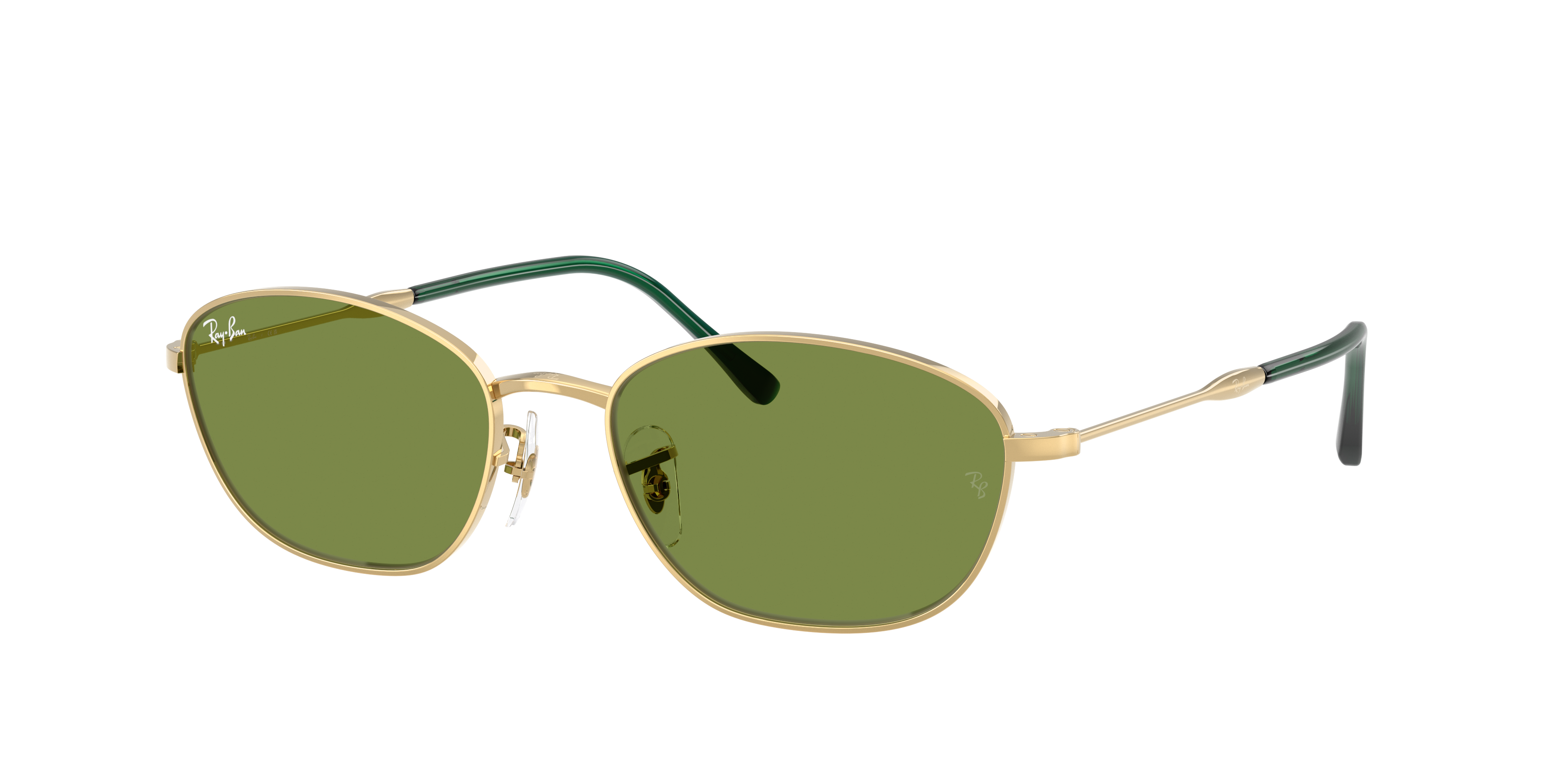 Ray-Ban Woman Sunglass RB3749 -  Frame color: Arista Gold, Lens color: Green