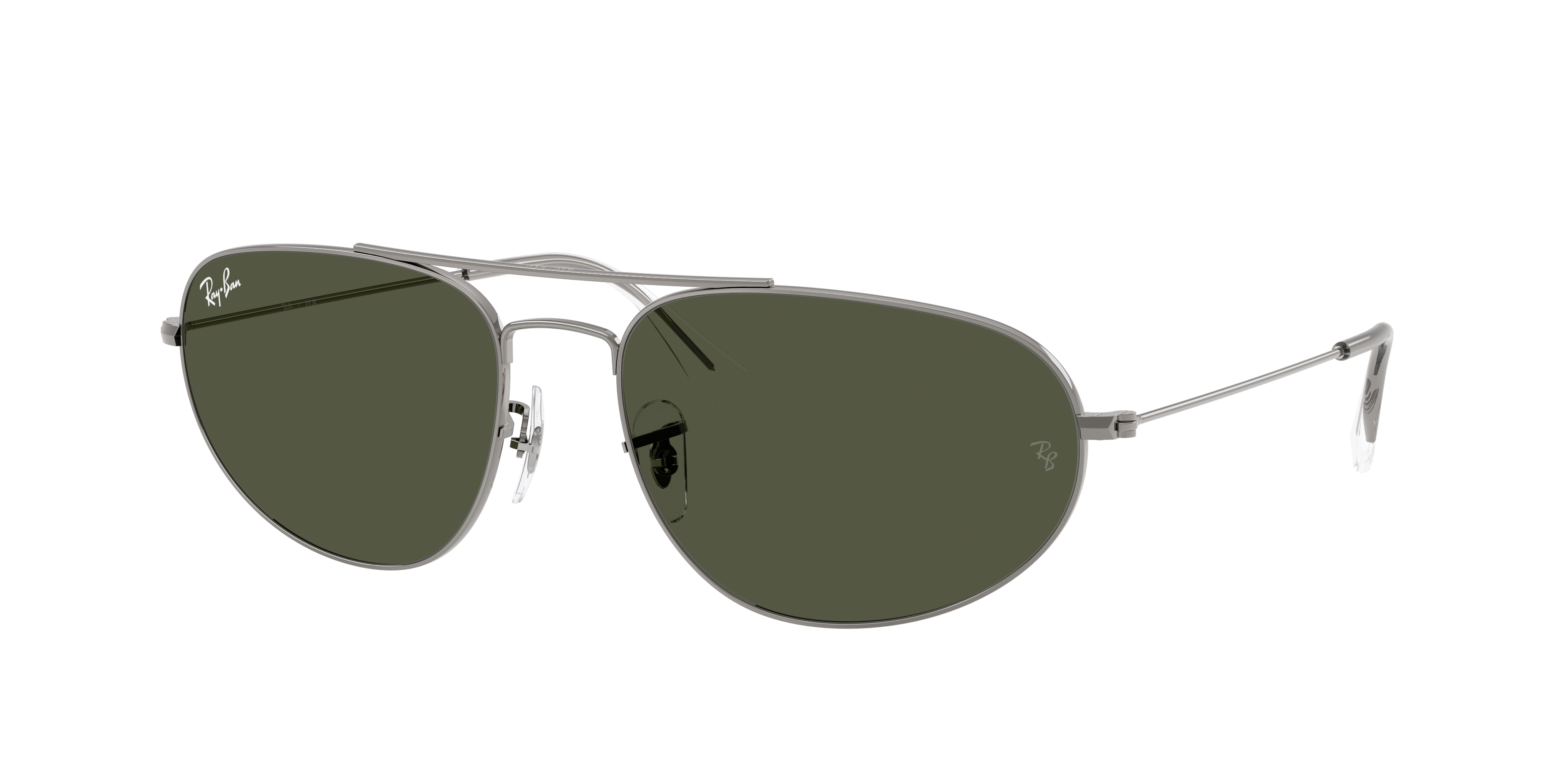 Ray-Ban Unisex Sunglass Explorer IV -  Frame color: Gunmetal, Lens color: Green