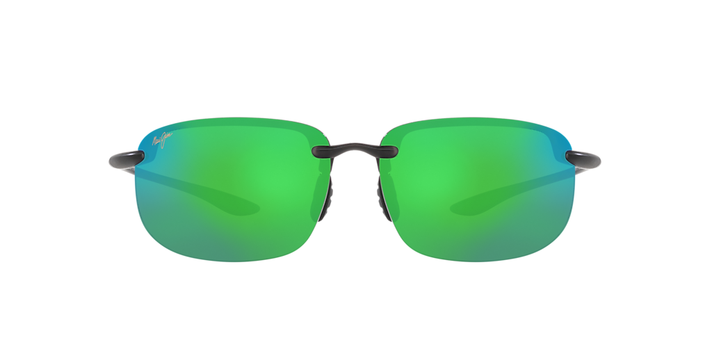 Maui Jim Hookipa XXL (67 - 15) with Green lenses and Grey frame