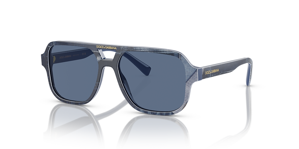 Dolce&Gabbana DX4003 Kids M (50 - 14) with Blue lenses and