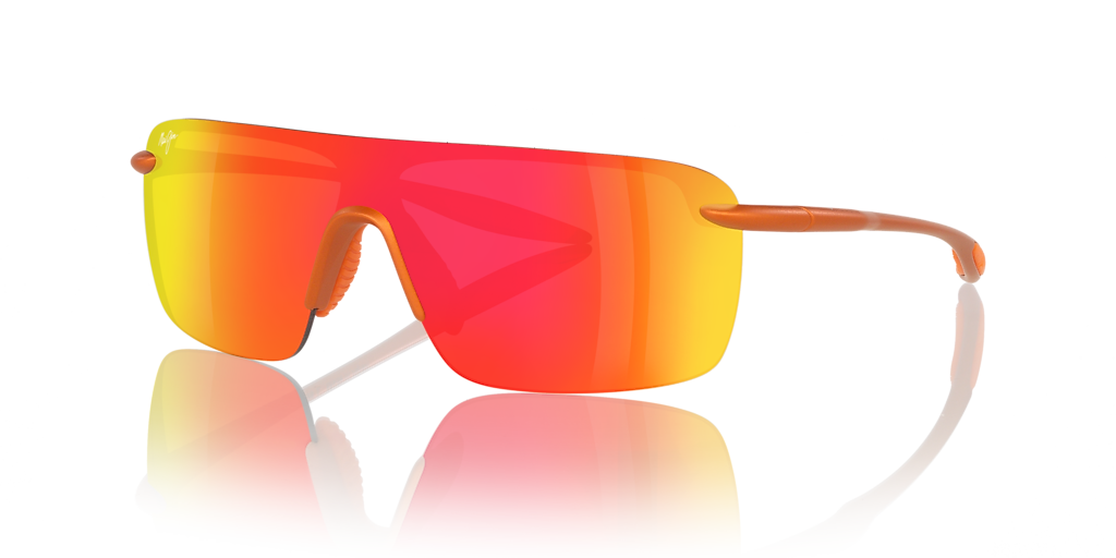 Maui Jim Palulu XXL (99 - 199) with Red lenses and Orange frame