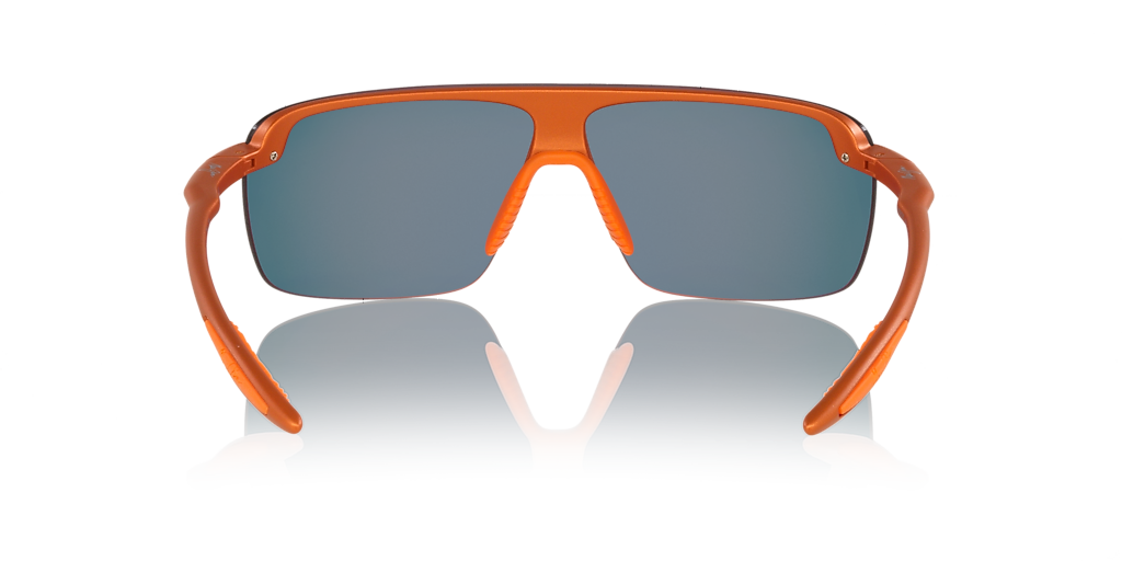 MAUI JIM Palulu Orange - Unisex Sunglasses, Red Mirror Polarized Lens