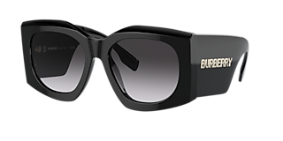 BURBERRY スクエアフレムサンクラス BE3145D 134913 Burberry Jude Grey Gradient Square Ladies Sunglasses BE3119