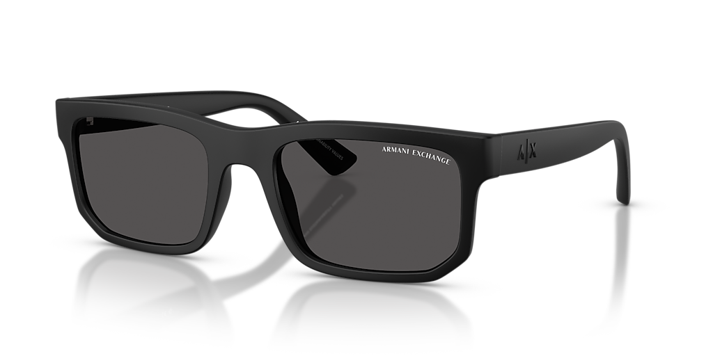 Armani Exchange AX4165S L (56 21) with Grey lenses and Black
