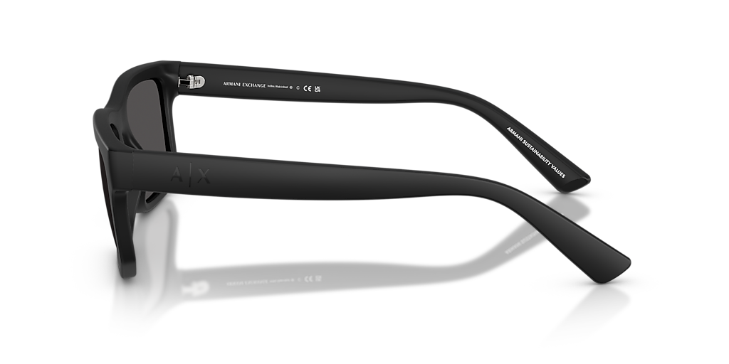 ARMANI EXCHANGE AX4165S Matte Black - Men Sunglasses, Dark Grey Lens