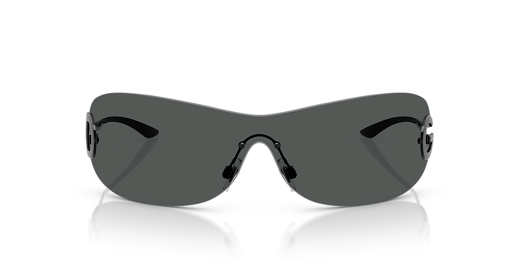 Dolce&Gabbana DG2308 M (0 - 141) with Grey lenses and Black frame