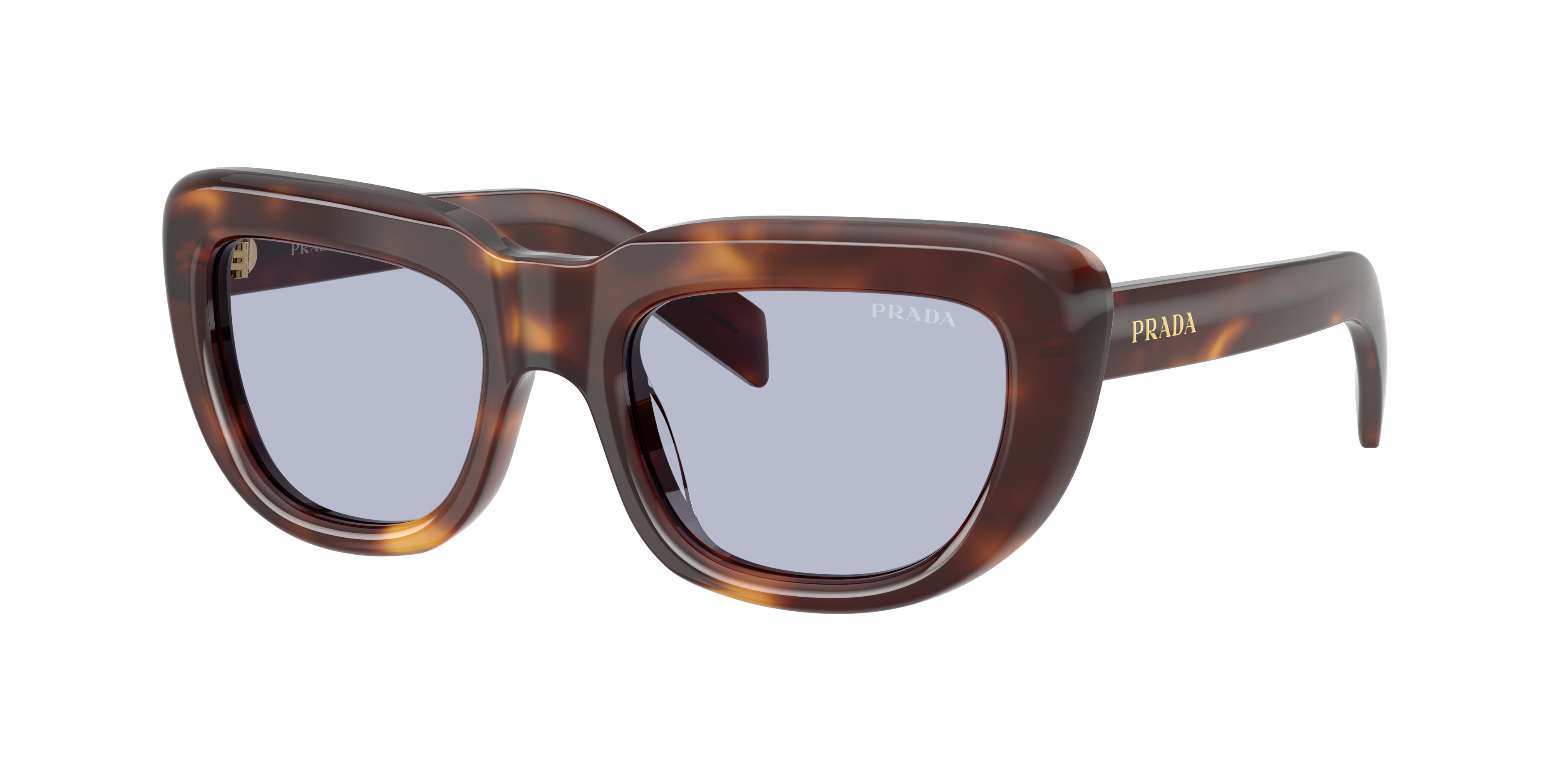 Prada Woman Sunglass PR D07S -  Frame color: Classic Tortoise, Lens color: Ultravioletta Bio