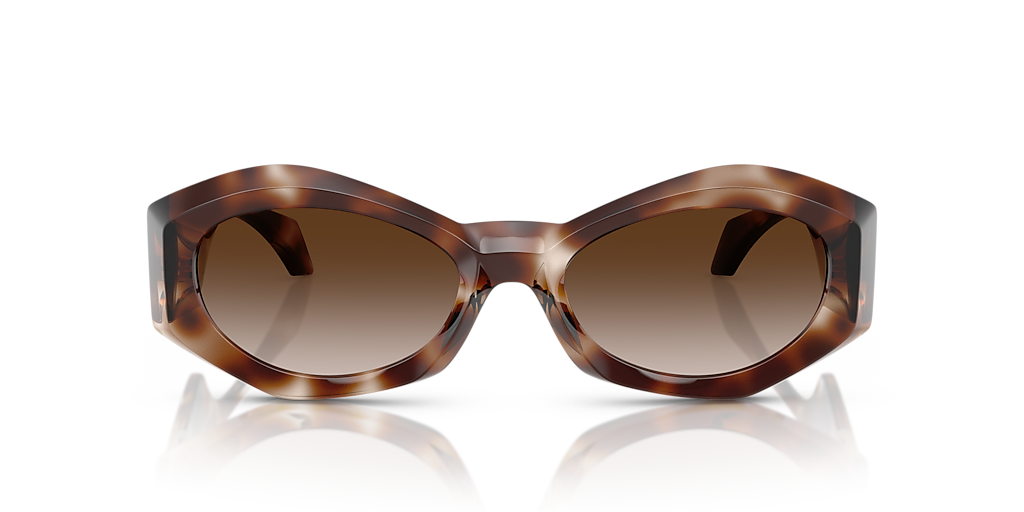 VERSACE VE4466U Havana - Women Luxury Sunglasses, Brown Gradient Lens