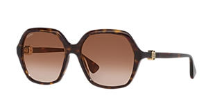 Cartier CT0431S 65 Brown & Gold Sunglasses | Sunglass Hut United  