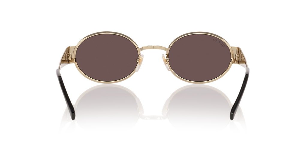 小物 GUCCI Sunglasses Brown Clear Frame Logo gucci-gg0956s-007-hd-1_800x.