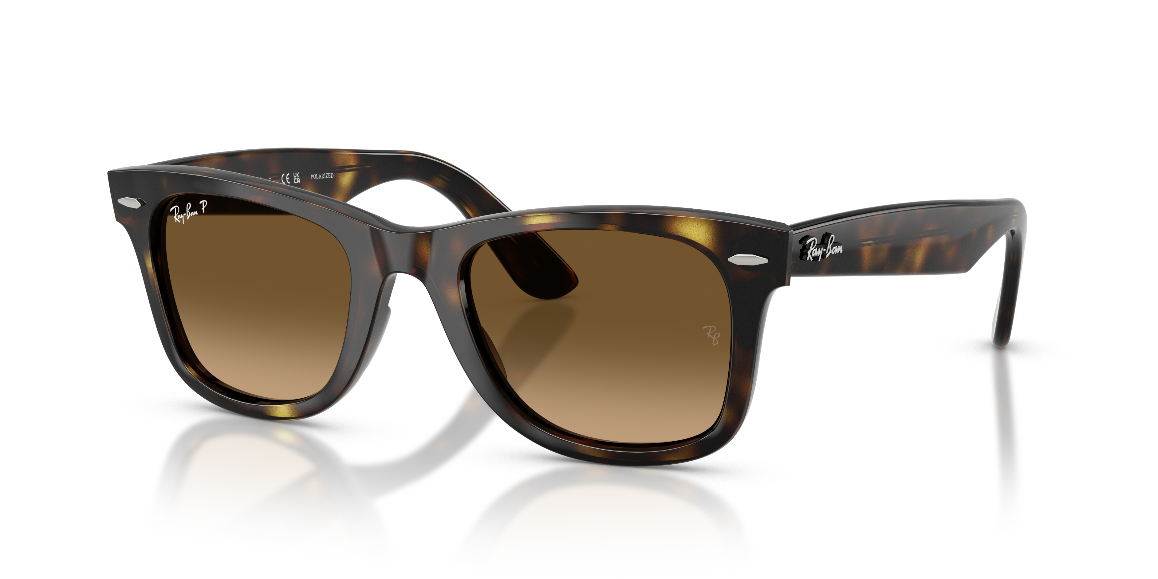 Ray-Ban RB4340 Wayfarer Ease M (50 - 22) with Brown lenses and