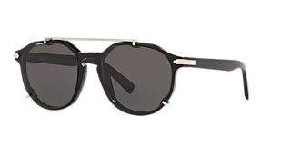 DIOR CD Diamond R2I XXS (48 - 21) with Grey lenses and Black frame