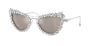 Swarovski SK7029 XL (58 - 19) with Grey lenses and Gold frame
