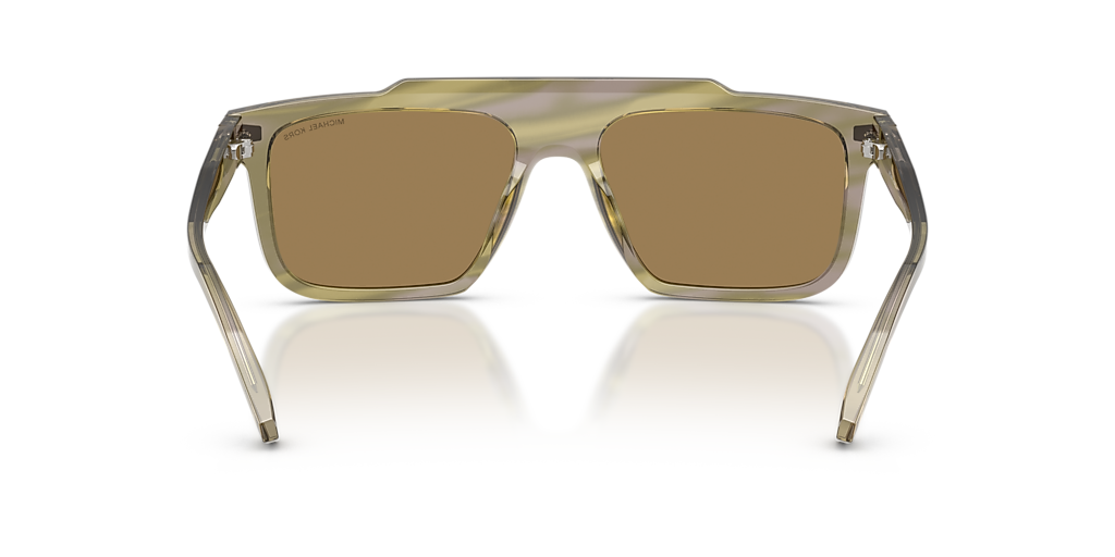 Michael Kors Boston XL (57 - 18) with Green lenses and Green frame