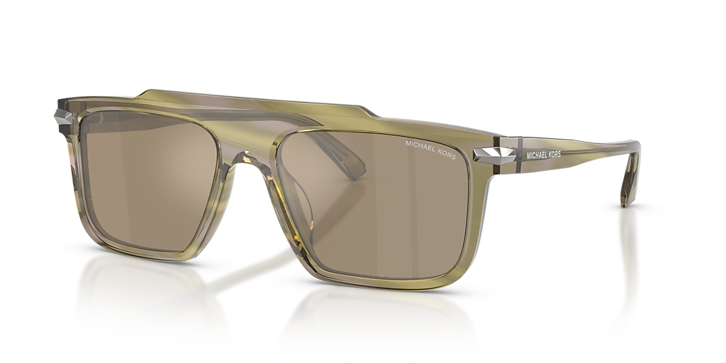 Michael Kors Boston XL (57 - 18) with Green lenses and Green frame