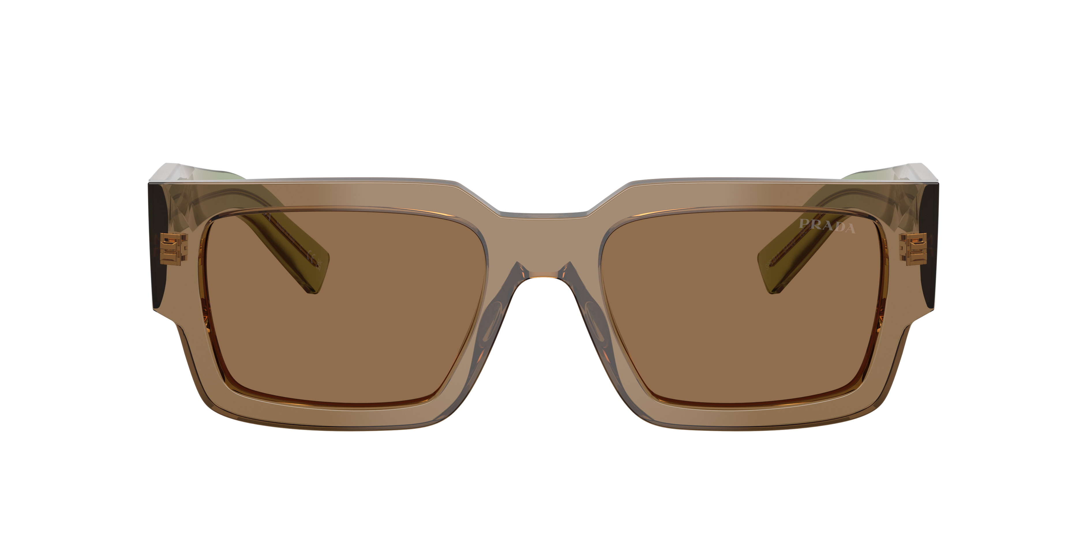 Prada PR B17S L (54 - 20) with Brown lenses and Brown frame