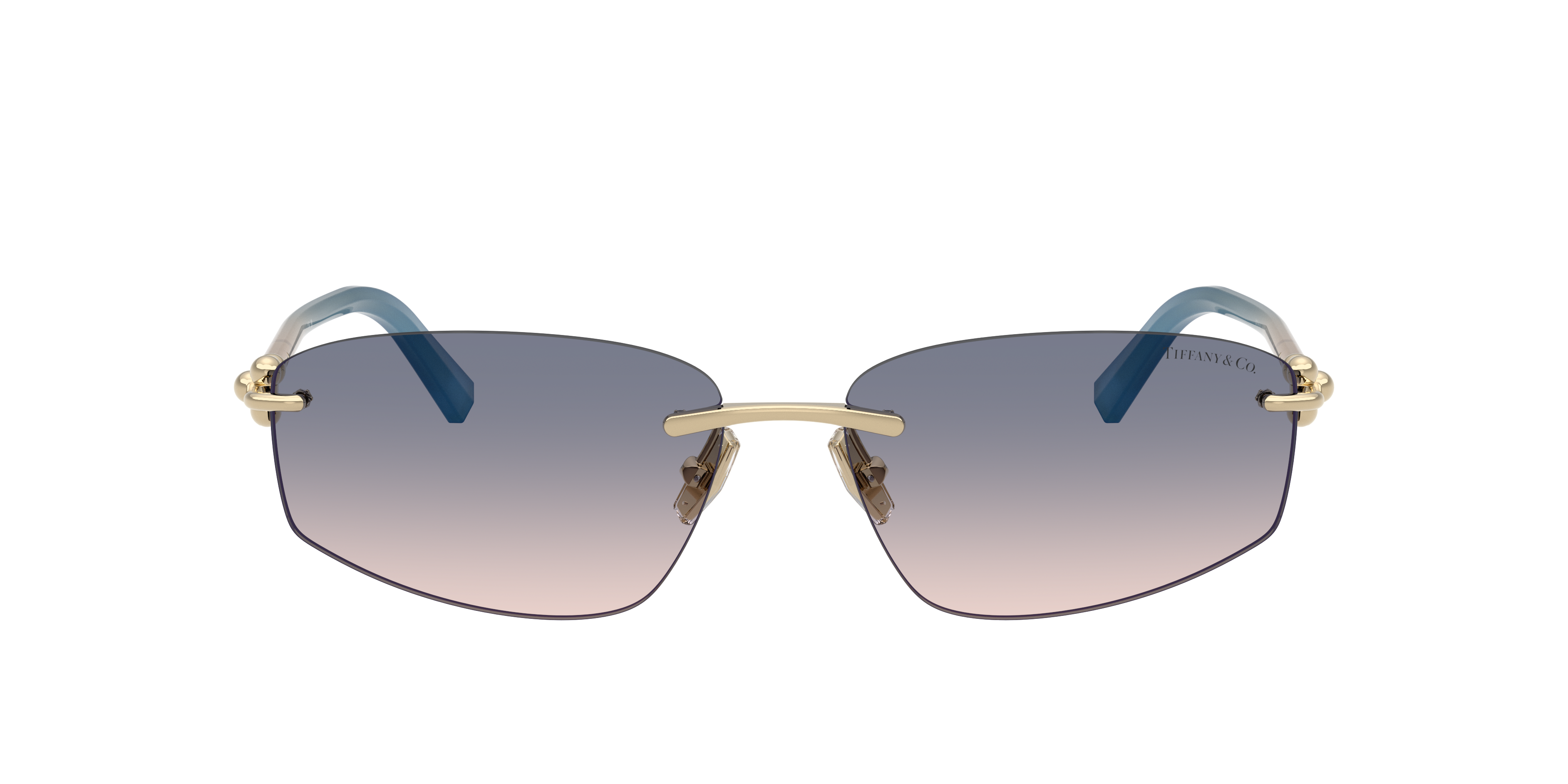 Tiffany & Co. TF3114 L (59 - 15) with Brown lenses and Gold frame