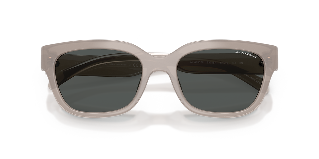 Armani Exchange AX4155SU M (54 - 19) with Grey lenses and Grey