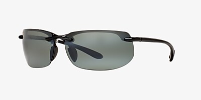 Maui Jim Banyans 67 Grey Mirror Polar & Rootbeer Polarized  