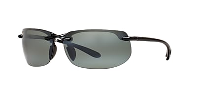 Maui Jim Banyans 67 Grey Mirror Polar & Rootbeer Polarized  