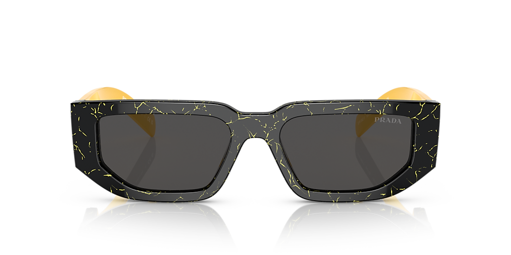 Prada PR 09ZSF L (55 - 17) with Grey lenses and Black frame