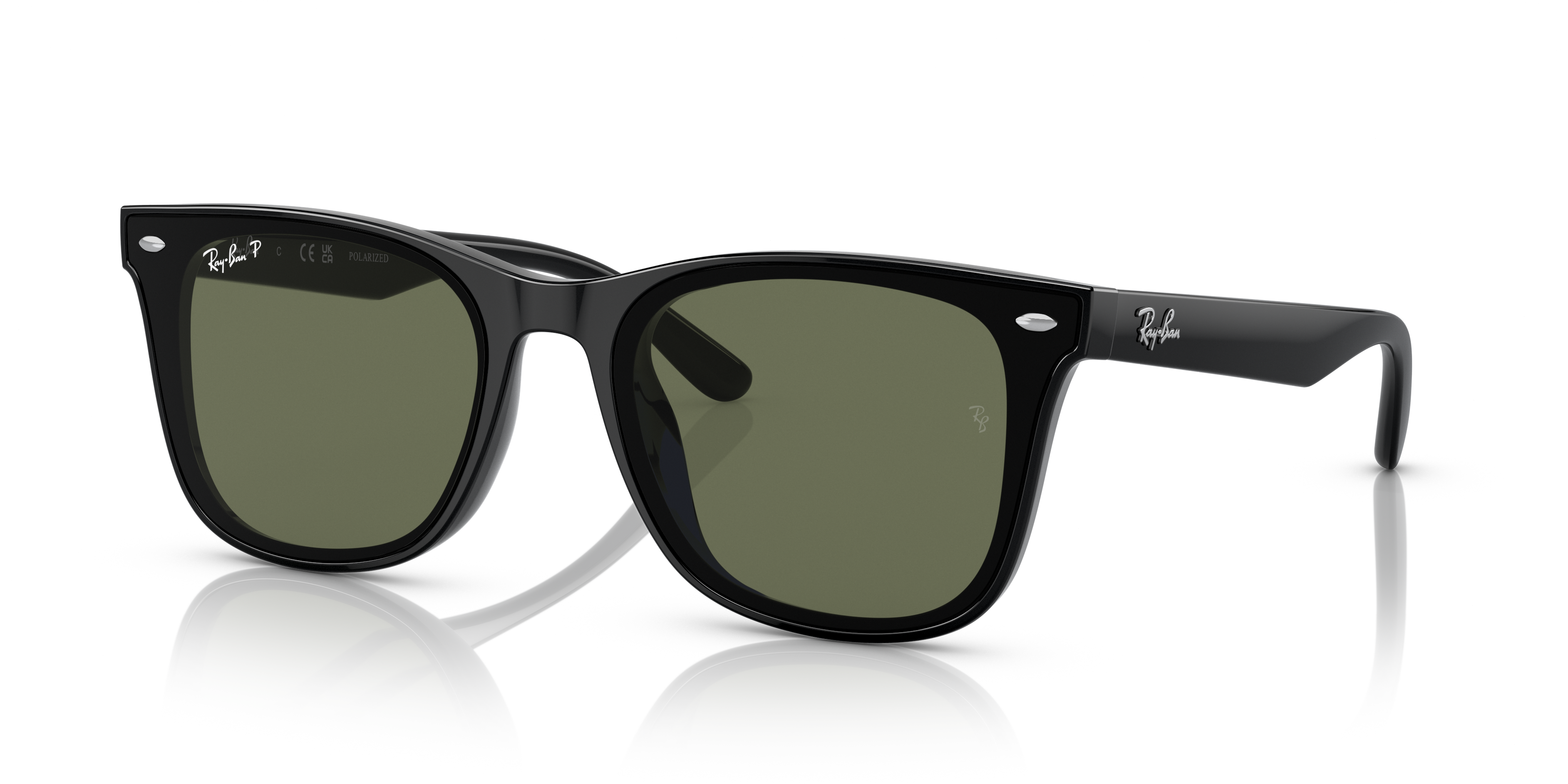 RayBan レイバン RB4391D 601/87 65□18 145 3N RB4391D Asian Fit sunglasses Shiny Black | SmartBuyGlasses US