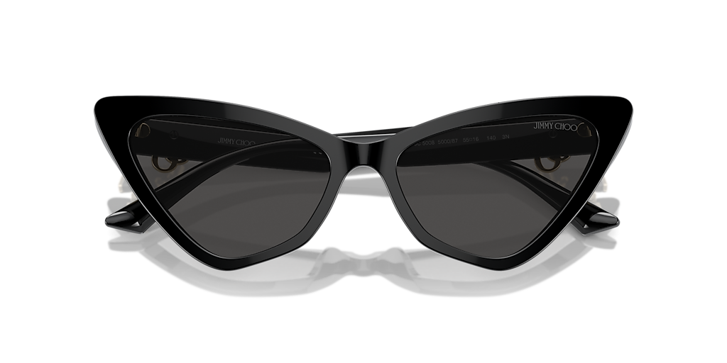 Jimmy Choo JC5008 S (55 - 16) with Grey lenses and Black