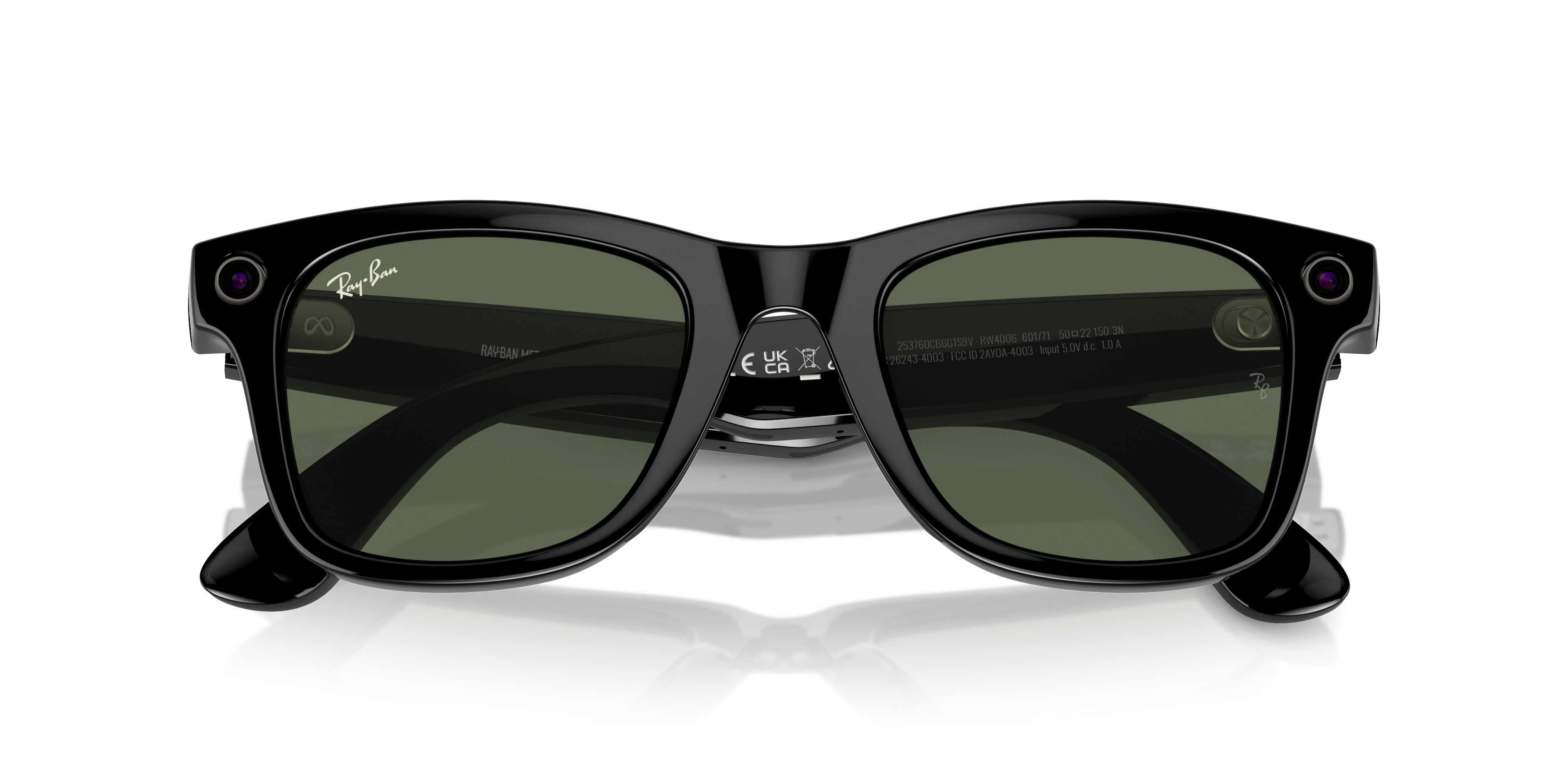 しょしょRay-BanスマートグラスWAYFARERRW4006 Ray-Ban | Meta (Gen 1) RW4006 Ray-Ban | Meta Wayfarer M (50 - 22