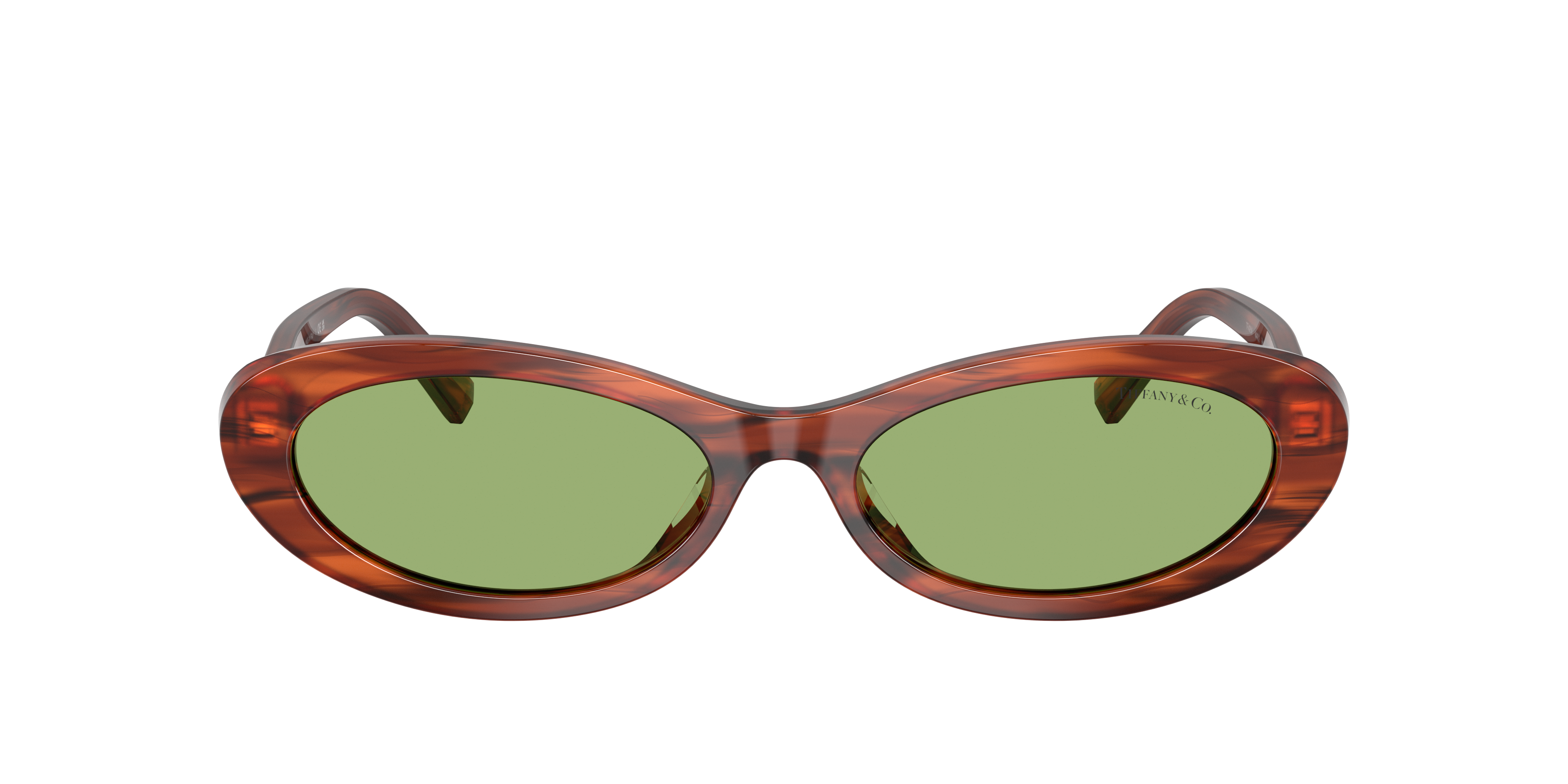 Tiffany & Co. TF4250 L (56 - 17) with Green lenses and Tortoise