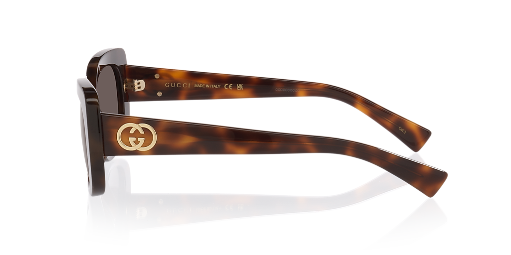 Gucci GG1979SK M (55 - 18) with Grey lenses and Tortoise frame