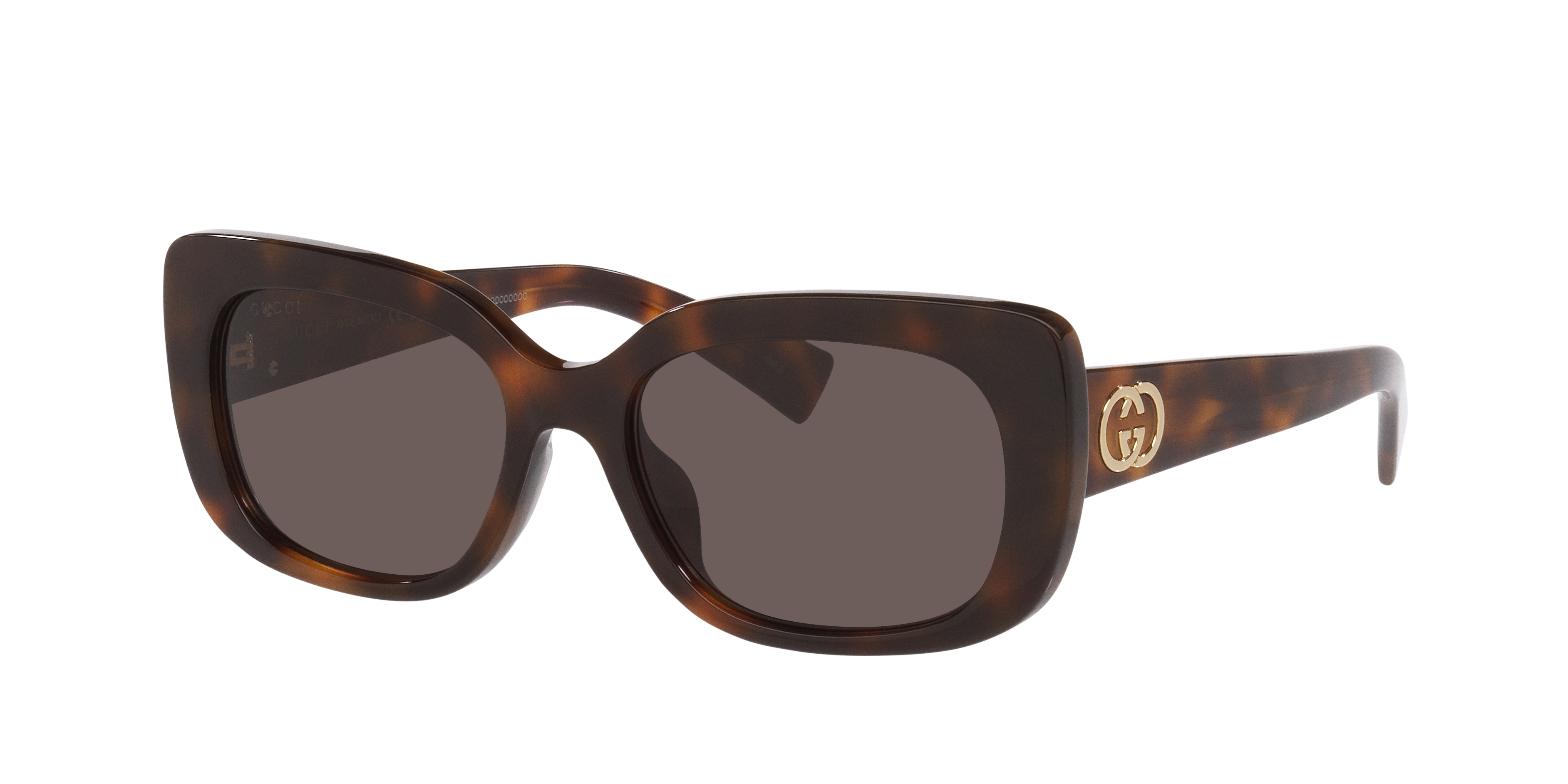 Gucci GG1979SK M (55 - 18) with Grey lenses and Tortoise frame
