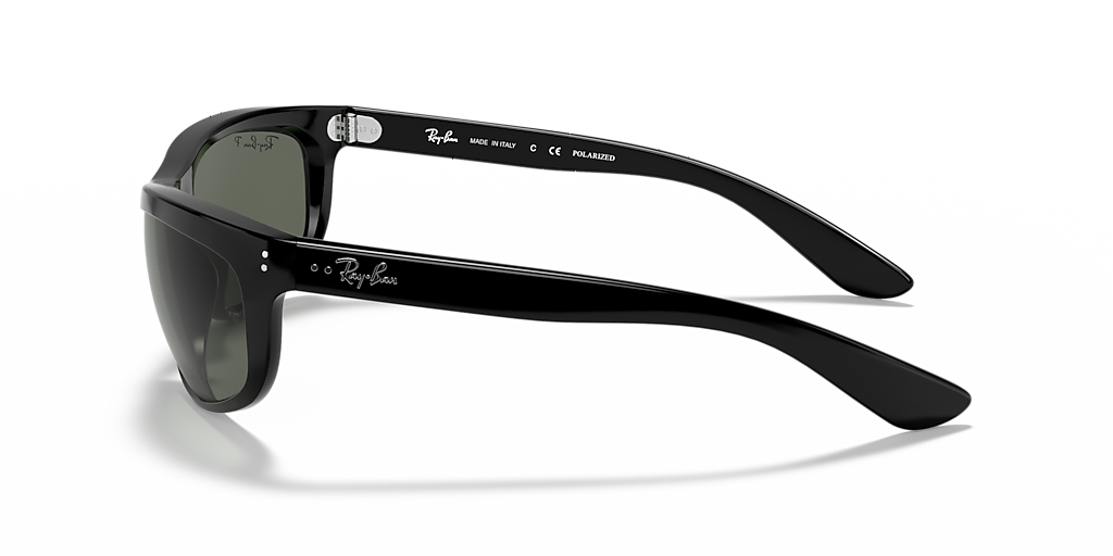 RAY-BAN RB4089 Balorama Black - Men Sunglasses, G-15 Green Lens