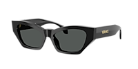 VERSACE VE4488U Solid Red - Woman Luxury Sunglasses, Pink Gradient Violet Lens