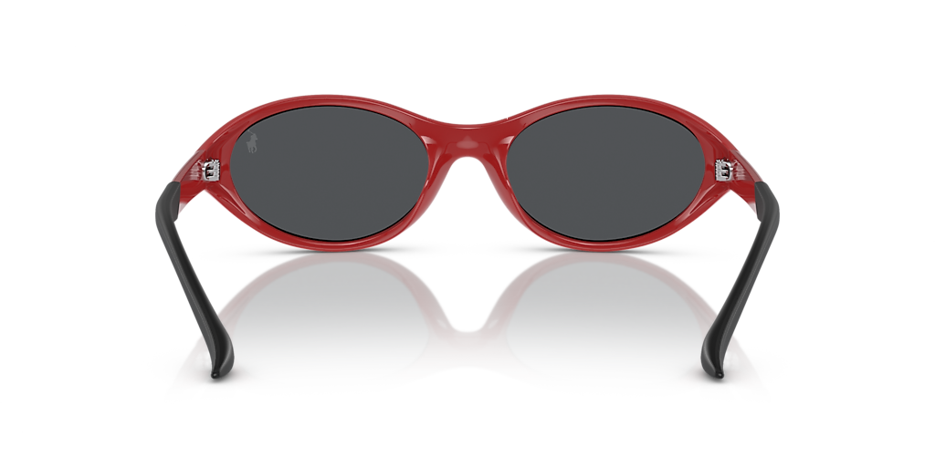 POLO RALPH LAUREN PH4197U Shiny Red - Men Sunglasses, Grey Lens
