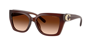 Coach HC8295 L1147 L (56 - 21) with Grey lenses and Black