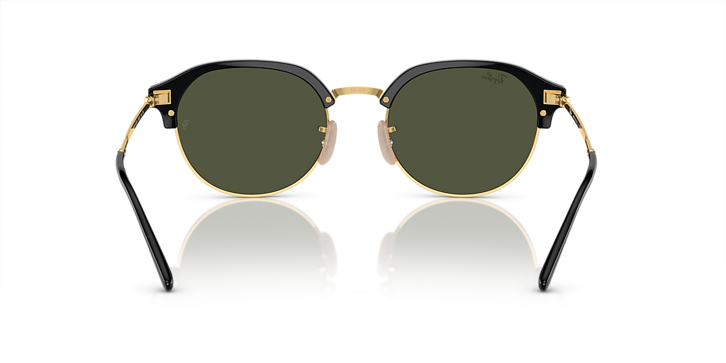 Ray-Ban RB4429 XXL (55 - 20) with Green lenses and Black frame