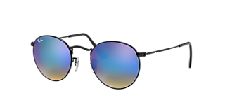 RB3447 002/52 50◽︎21 Ray-Ban Round Flat Legend Metal Grey Unisex Sunglasses