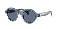 MONCLER ラウントフレムサンクラス ME6003F 300682 Moncler ME6003 Rondosa S (47 - 22) with Blue lenses and Blue