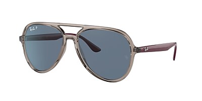 Ray-Ban RB4376 57 Dark Green & Black Sunglasses | Sunglass Hut USA