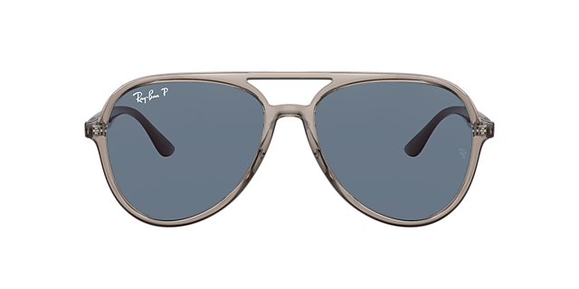 Ray-Ban RB4376 57 Dark Green & Black Sunglasses | Sunglass Hut USA