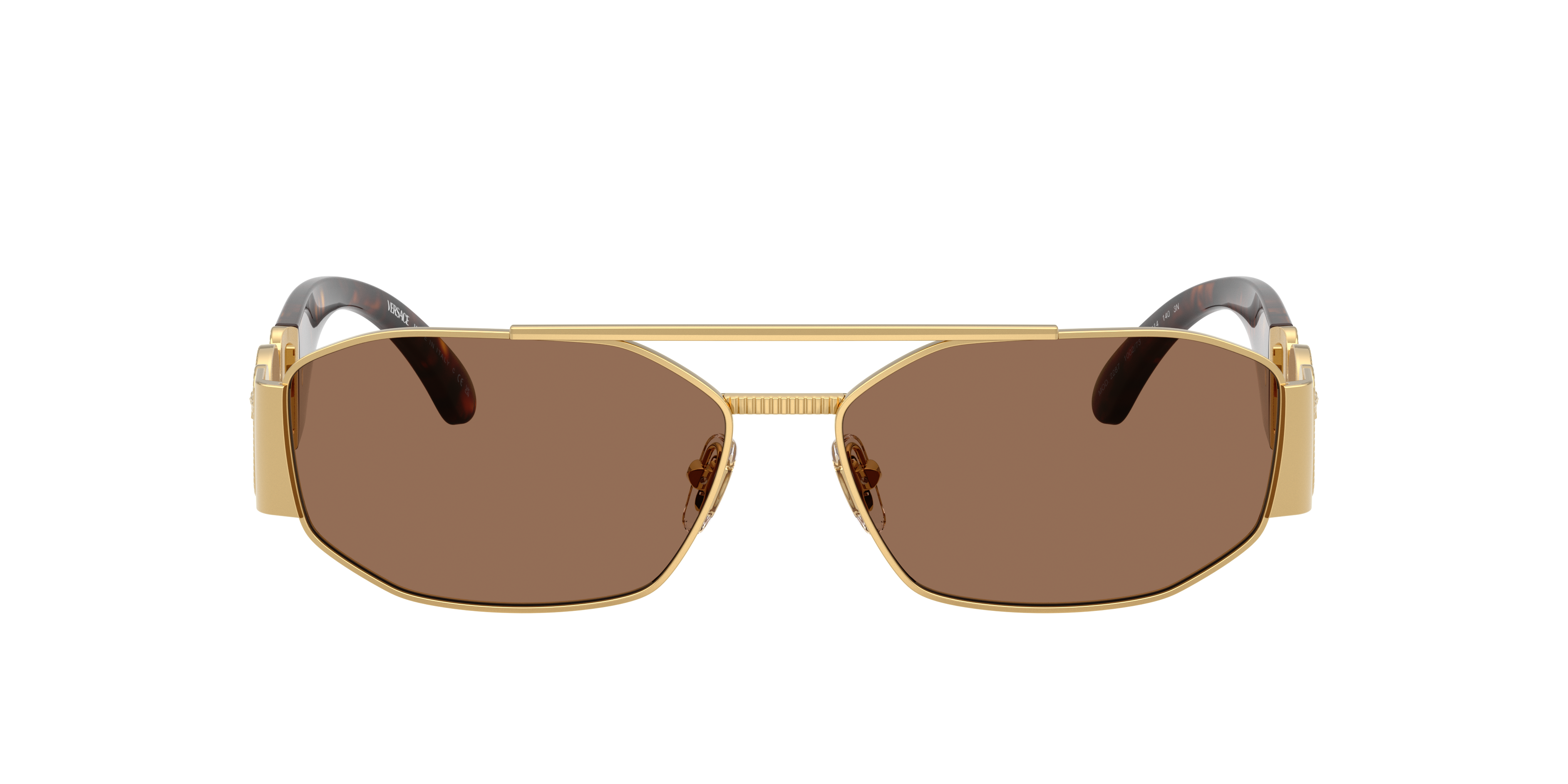 Versace Man Sunglasses Ve2287 In Brown