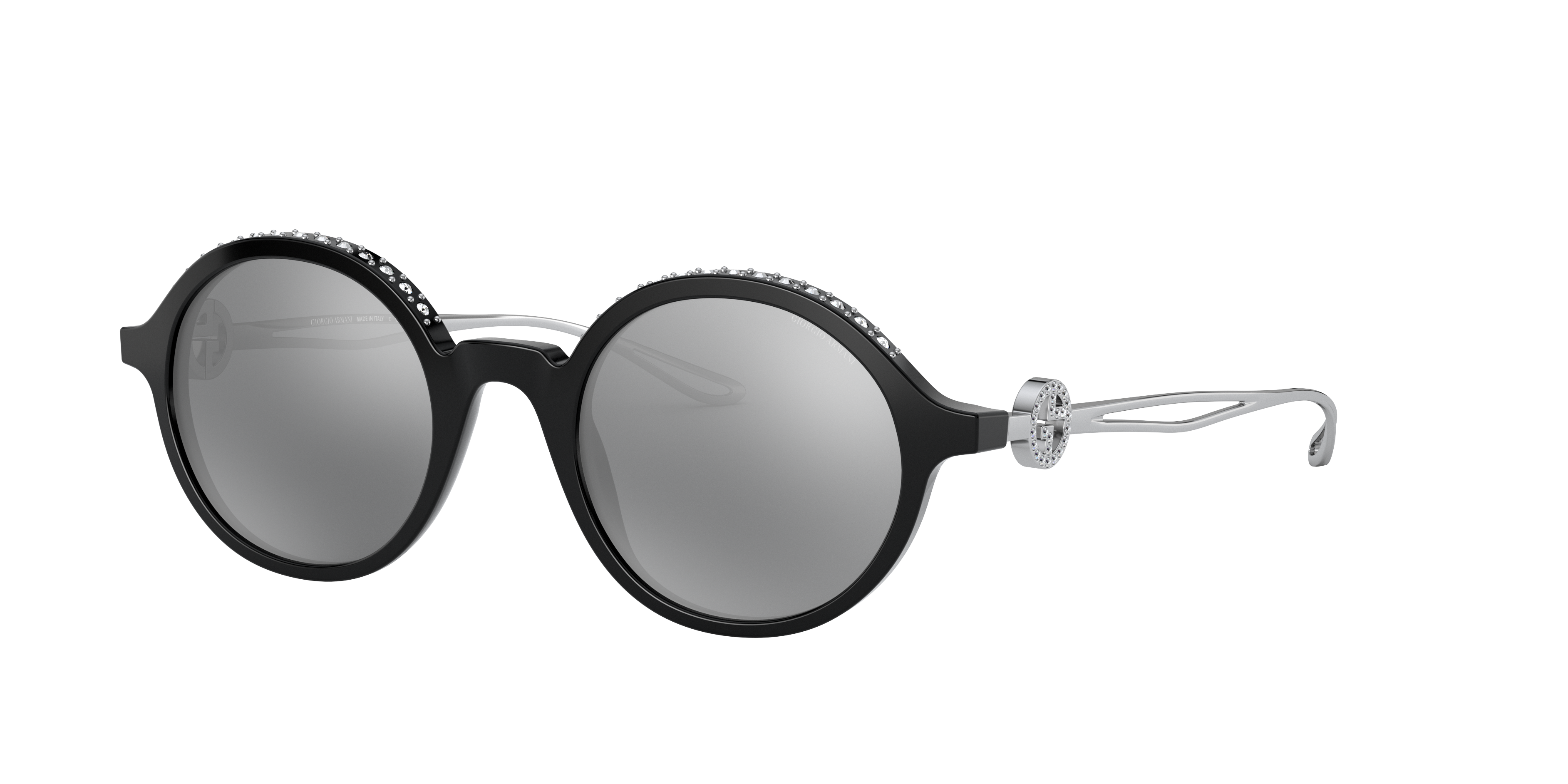 Giorgio Armani AR8127B M (47 - 21) with Grey lenses and Black