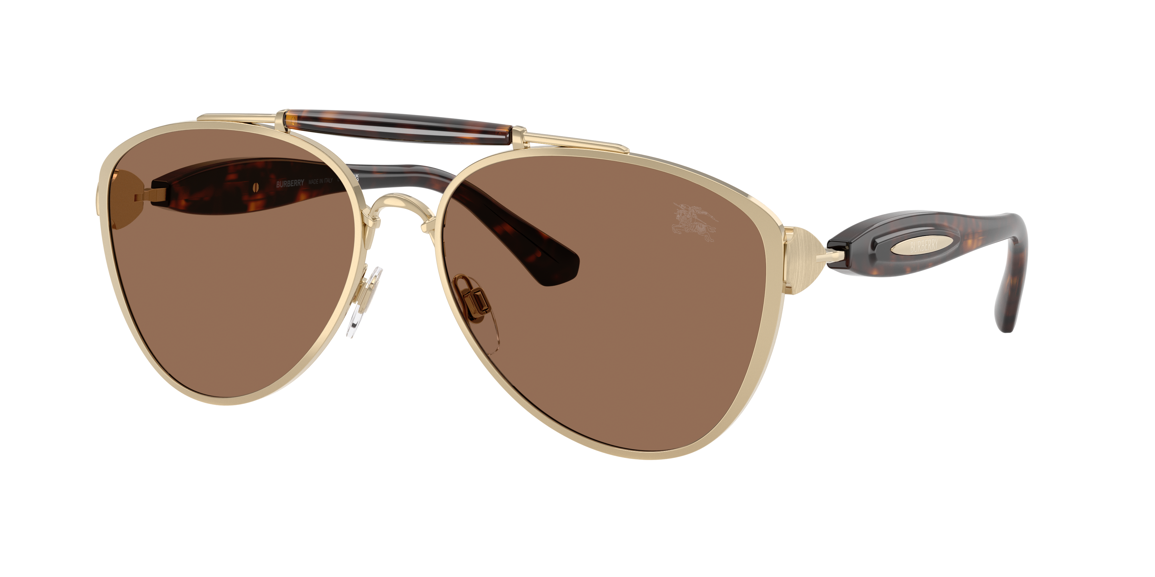 BURBERRY ブラウン オーバーサイズ サングラス 中古・古着通販】BURBERRY (バーバリー) BURBERRY サングラス ブラウン
