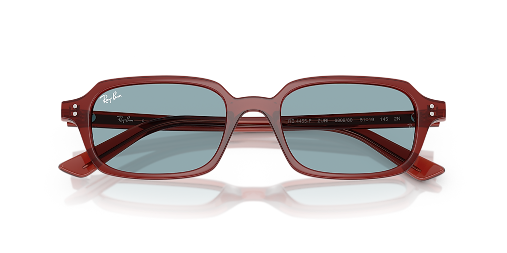 Ray-Ban RB4455F Zuri Bio-Based M (51 - 19) with Blue lenses and