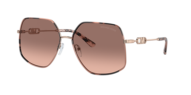 Michael Kors MK1127J Empire Butterfly 59 Brown Pink Gradient 