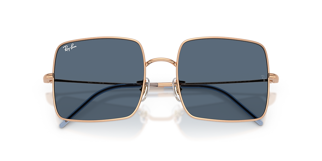 Ray-Ban Square 1971 Reverse L (54 - 19) with Blue lenses and Pink