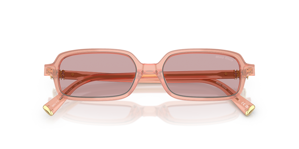 Miu Miu MU 11ZS S (51 - 16) with Pink lenses and Pink frame