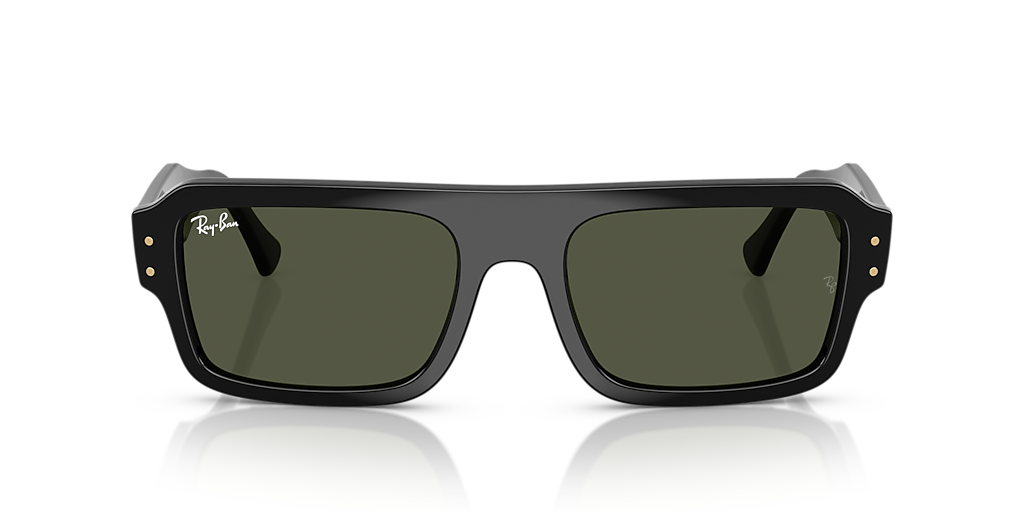 Ray-Ban Flacko Bio-Based XL (56 - 20) with Green lenses and Black